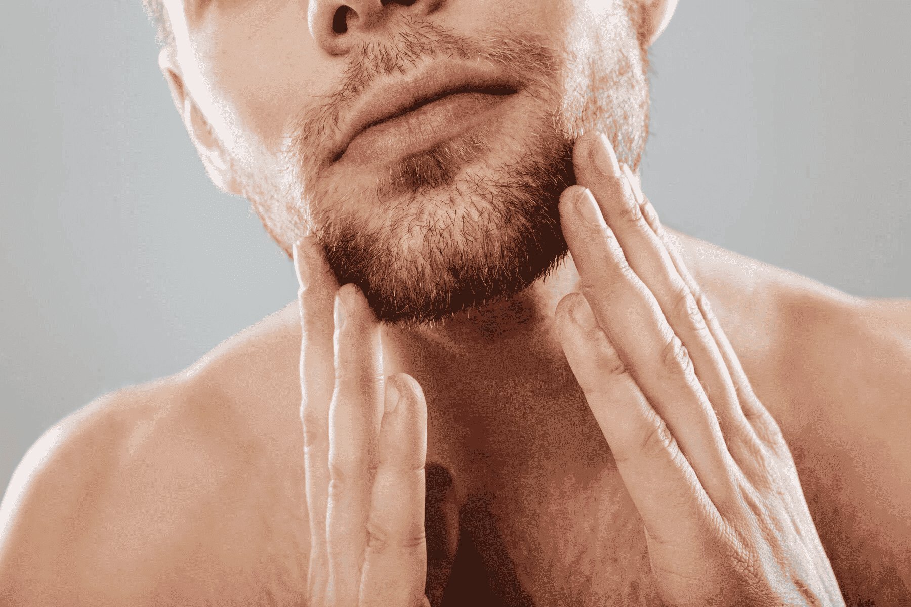 Pelos Encravados Barba