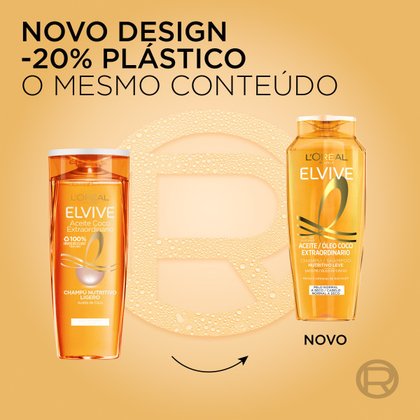 Shampoo Nutritivo Leve Com Leo De Coco