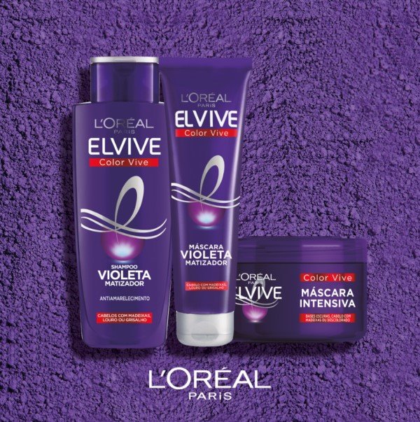 Shampoo Violeta Matizador Elvive Color Vive L'Oréal Paris