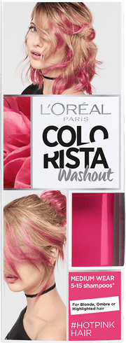 coloração temporária colorista hot pink