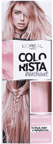 coloração temporária colorista pink