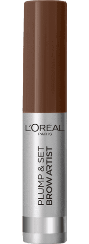 máscara para sobrancelhas brow artist de loreal paris dark brunette