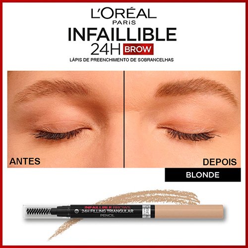 Infaillible Brows 24H Lápis de Sobrancelhas Preenchedor