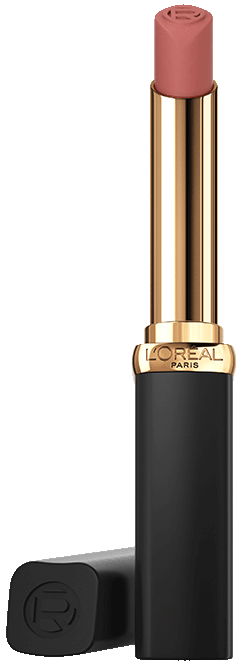 30149632 OAP Makeup COLOR RICHE Nude Of Worth MATTE Shade 550 Opened Cap Laying Down Pack Front