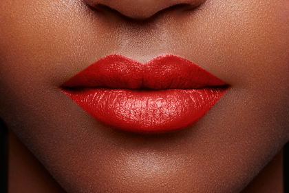 Oap Makeup Color Lipstick Color Riche Satin Shade 142 Dark Skintone Close Up S 01