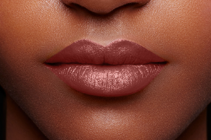 Oap Makeup Color Lipstick Color Riche Satin Shade 236 Dark Skintone Close Up S 01