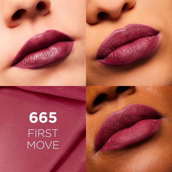 Matte Resistance Batom Lquido Mate 665 First Move Swatch