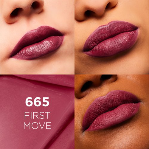 Matte Resistance Batom Lquido Mate 665 First Move Swatch