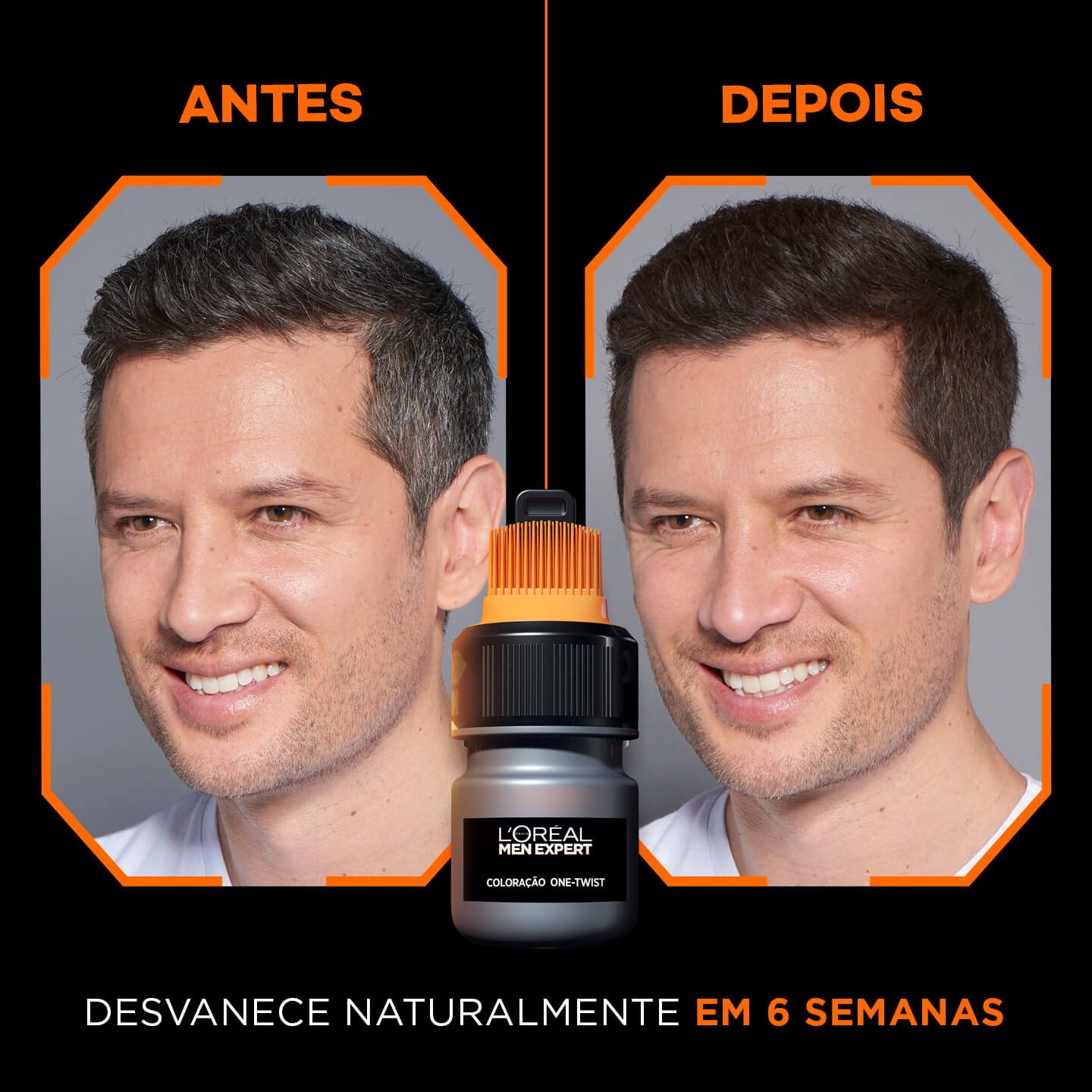 coloração de cabelo para homem men expert