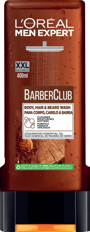 OAP 2012 MKT MEN IMAGEM WEB Gel De Banho 400ml Barber Club D