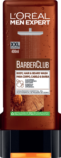OAP 2012 MKT MEN IMAGEM WEB Gel De Banho 400ml Barber Club D