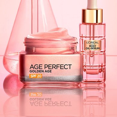 Eoap Skincare Crema SPF20 AgePerfect GoldenAge Rosy Flatlay 16 2