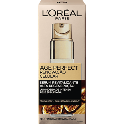 Sérum Rosto age perfect renovação celular
