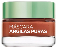 máscara facial exfoliante argilas puras