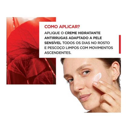 creme hidratante anti rugas como aplicar