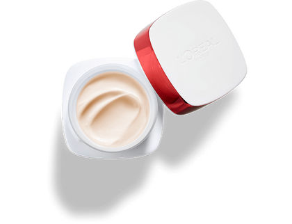 cuidado rosto creme dia fps 30 revitalift frasco aberto
