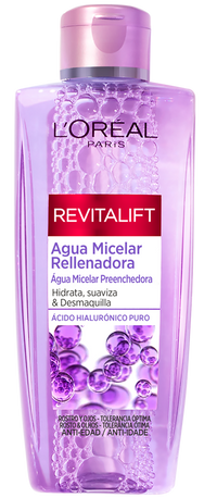 AGUA MICELAR preenchedora Frontal