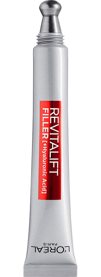 revitalift filler creme olhos fotografia produto aberto