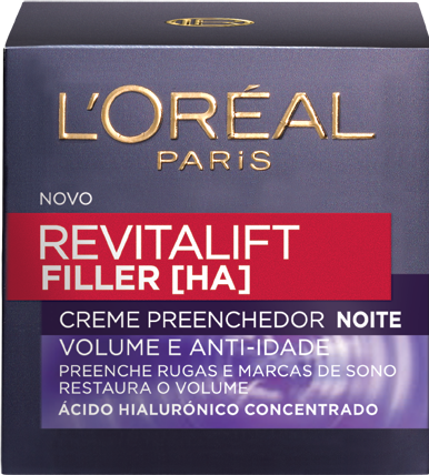 revitalift filler creme de noite antirrugas 50ml
