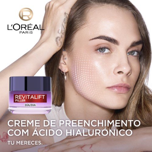LORAL PARIS CREME DE DIA REVITALIFT FILLER HIALURNICO 50 ML 2