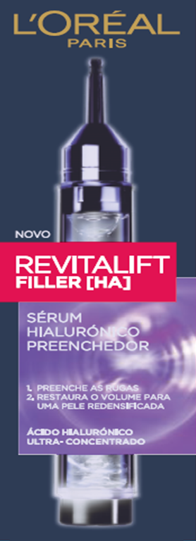 revitalift filler sérum facial preenchedor embalagem