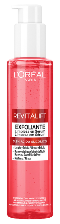 LOral Paris Revitalift Exfoliante Limpiador En Srum Con 35 De Cido Glicolico