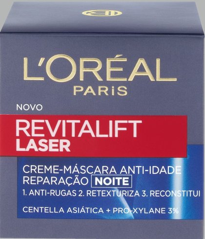 cuidado de noite Anti Rugas Revitalift Laser