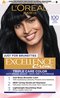 Haircolor 100 True Black Excellence Creme Brunette Packshot
